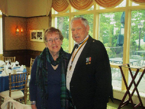 Armourer to the Society James Burns and wife, Jean