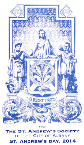 St. Andrew's Day Greeting Card