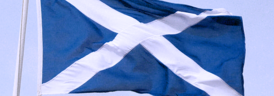 The Saltire - The National Flag of Scotland